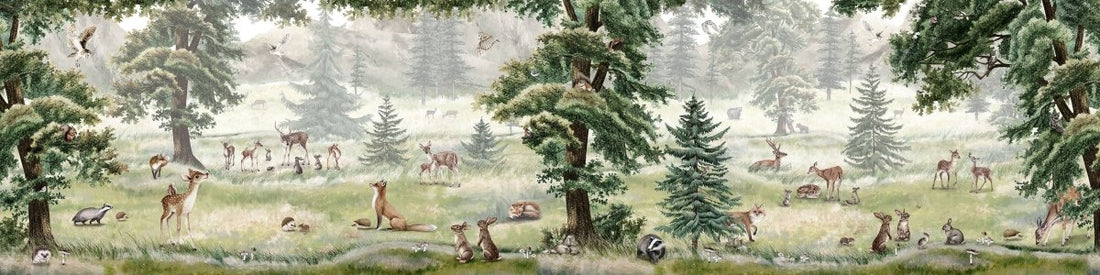 Wallpaper - Forest Fun - Panorama (Pre - Order) - LPM Home