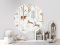 Wallpaper - Frisky Forest Blue - Circle (Pre - Order) - LPM Home