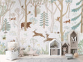 Wallpaper - Frisky Forest Blue (Pre - Order) - LPM Home