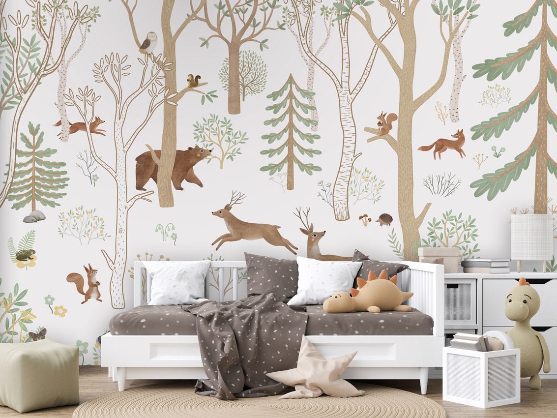 Wallpaper - Frisky Forest Green (Pre - Order) - LPM Home