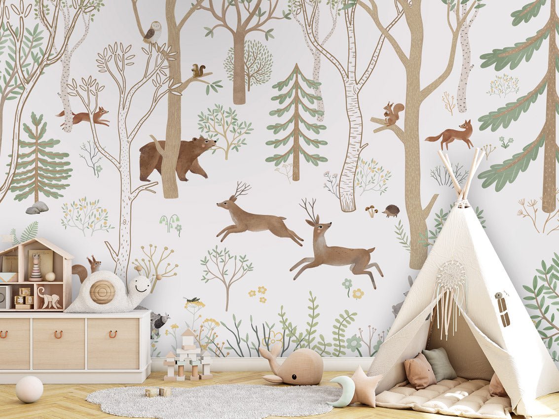 Wallpaper - Frisky Forest Green (Pre - Order) - LPM Home