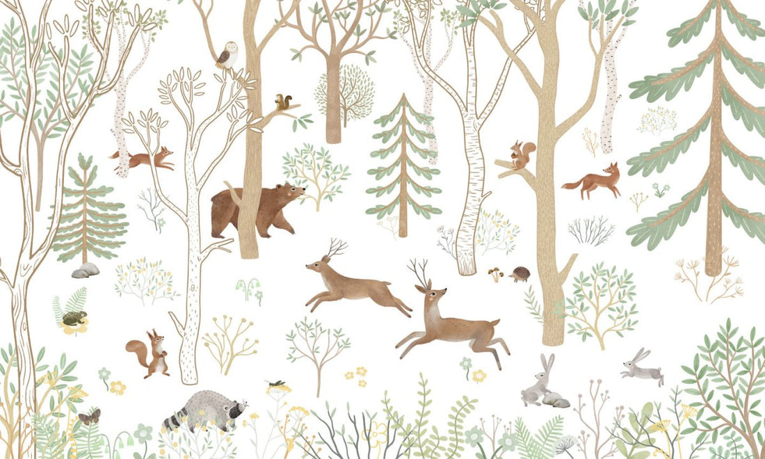 Wallpaper - Frisky Forest Green (Pre - Order) - LPM Home