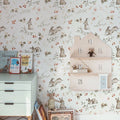 Wallpaper - Happy Rabbits - Le Petit Marché Home Furniture