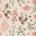 Wallpaper - Herbs and Flowers - Le Petit Marché Home Furniture