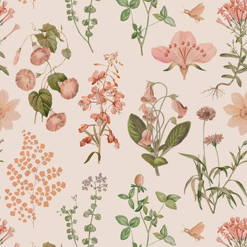 Wallpaper - Herbs and Flowers - Le Petit Marché Home Furniture