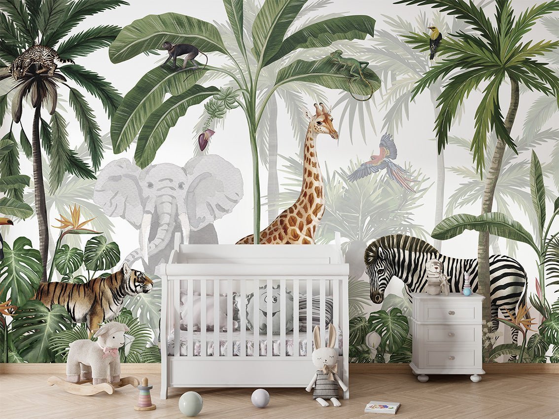 Wallpaper - Jungle Jive - Green (Pre - Order) - LPM Home