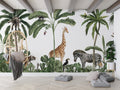 Wallpaper - Jungle Jive - White (Pre - Order) - LPM Home