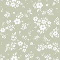Wallpaper - Lace Meadow Green - Le Petit Marché Home Furniture