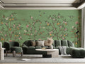 Wallpaper - Lemon Tree Chinoiserie - Green (Pre - Orders) - LPM Home