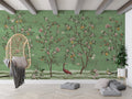 Wallpaper - Lemon Tree Chinoiserie - Green (Pre - Orders) - LPM Home