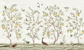 Wallpaper - Lemon Tree Chinoiserie - White (Pre - Orders) - LPM Home