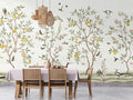 Wallpaper - Lemon Tree Chinoiserie - White (Pre - Orders) - LPM Home
