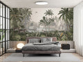 Wallpaper - Leopard Landscape - Green (Pre - Orders) - LPM Home