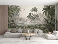 Wallpaper - Leopard Landscape - Green (Pre - Orders) - LPM Home