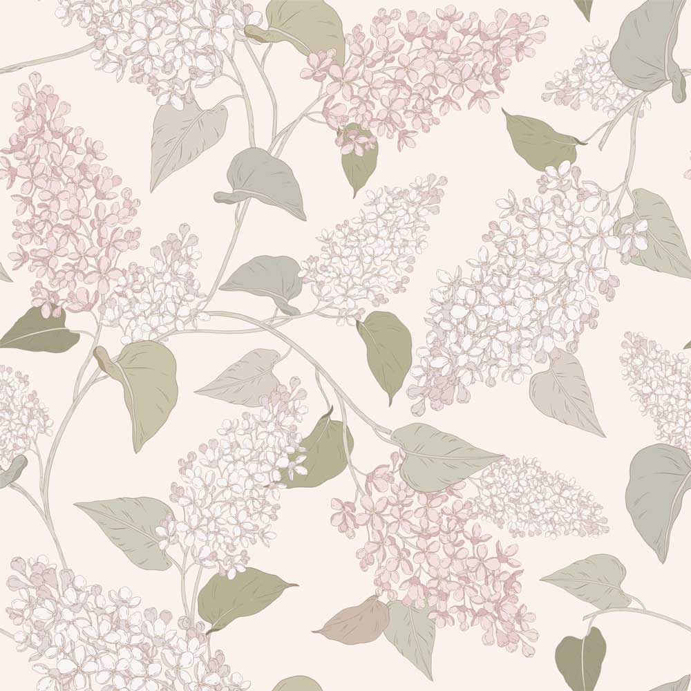 Wallpaper - Lilac Bush - Le Petit Marché Home Furniture