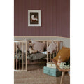 Wallpaper - Maya Stripes Brown Beige - Le Petit Marché Home Furniture