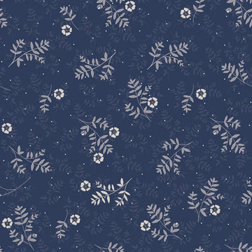 Wallpaper - Nights in Livorno Blue - Le Petit Marché Home Furniture