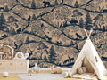 Wallpaper - Nordic Nature Beige Blue (Pre - Order) - LPM Home