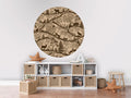 Wallpaper - Nordic Nature Beige Brown - Circle (Pre - Order) - LPM Home