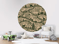Wallpaper - Nordic Nature Beige Green - Circle (Pre - Order) - LPM Home