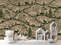 Wallpaper - Nordic Nature Beige Green (Pre - Order) - LPM Home
