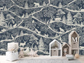 Wallpaper - Nordic Nature Blue White (Pre - Order) - LPM Home