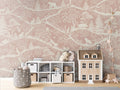 Wallpaper - Nordic Nature Pink White (Pre - Order) - LPM Home