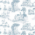 Wallpaper - Old English Sketches - Le Petit Marché Home Furniture