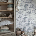 Wallpaper - Old English Sketches - Le Petit Marché Home Furniture