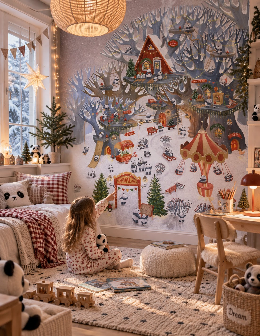 Wallpaper - Panda Party (Pre-Order) - LPM Home