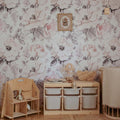 Wallpaper - Pink Garden - Le Petit Marché Home Furniture