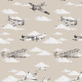 Wallpaper - Planes Sepia / Industrial Evolution - Le Petit Marché Home Furniture