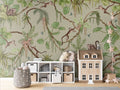 Wallpaper - Playful Monkeys - Green (Pre - Order) - LPM Home