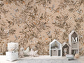 Wallpaper - Playful Robins - Vintage - Beige (Pre - Order) - LPM Home