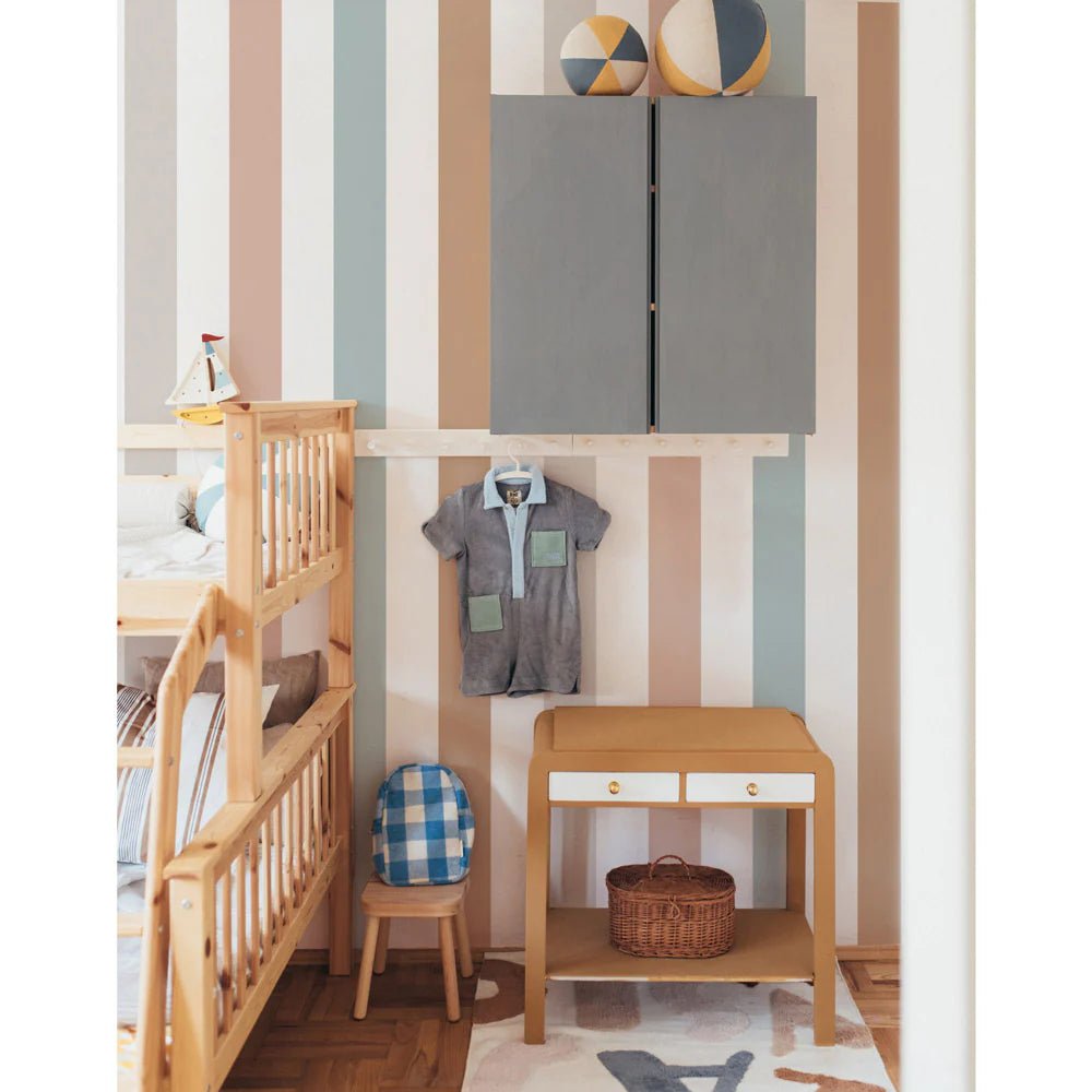 Wallpaper - Portofino Colour Stripes - Le Petit Marché Home Furniture