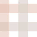 Wallpaper - Provence Check Beige Pink Big - Le Petit Marché Home Furniture