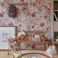 Wallpaper - Rainbow Flowers - Le Petit Marché Home Furniture