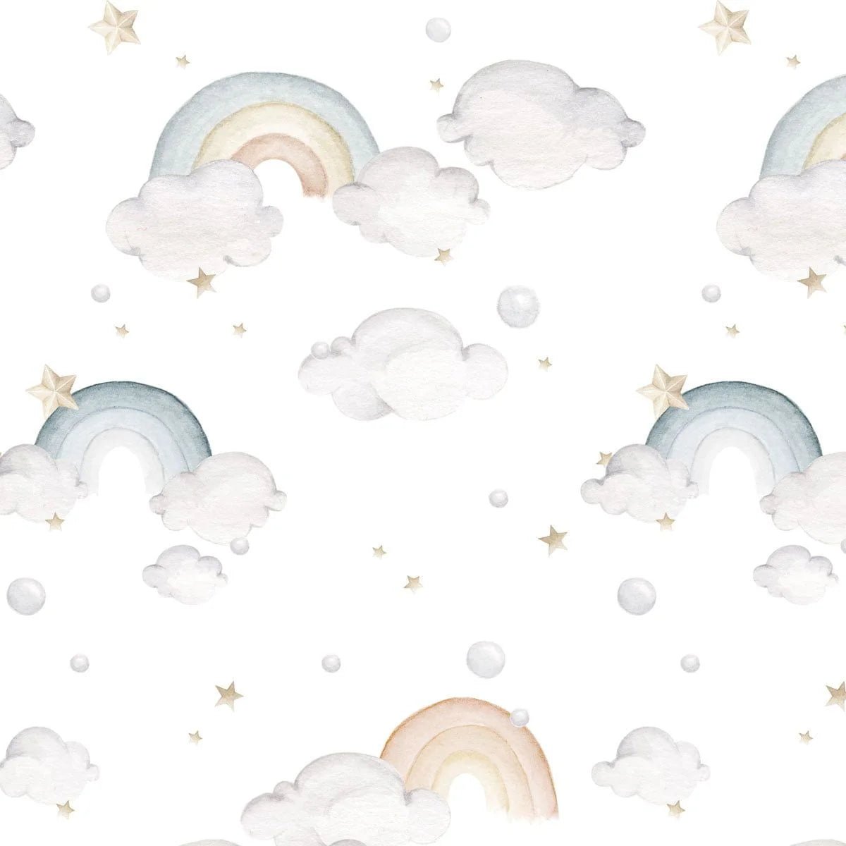 Wallpaper - Rainbows - Le Petit Marché Home Furniture