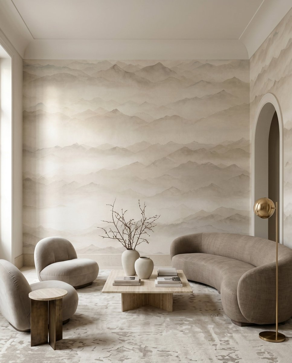 Wallpaper - Roerich Peaks (Pre-Order) - LPM Home