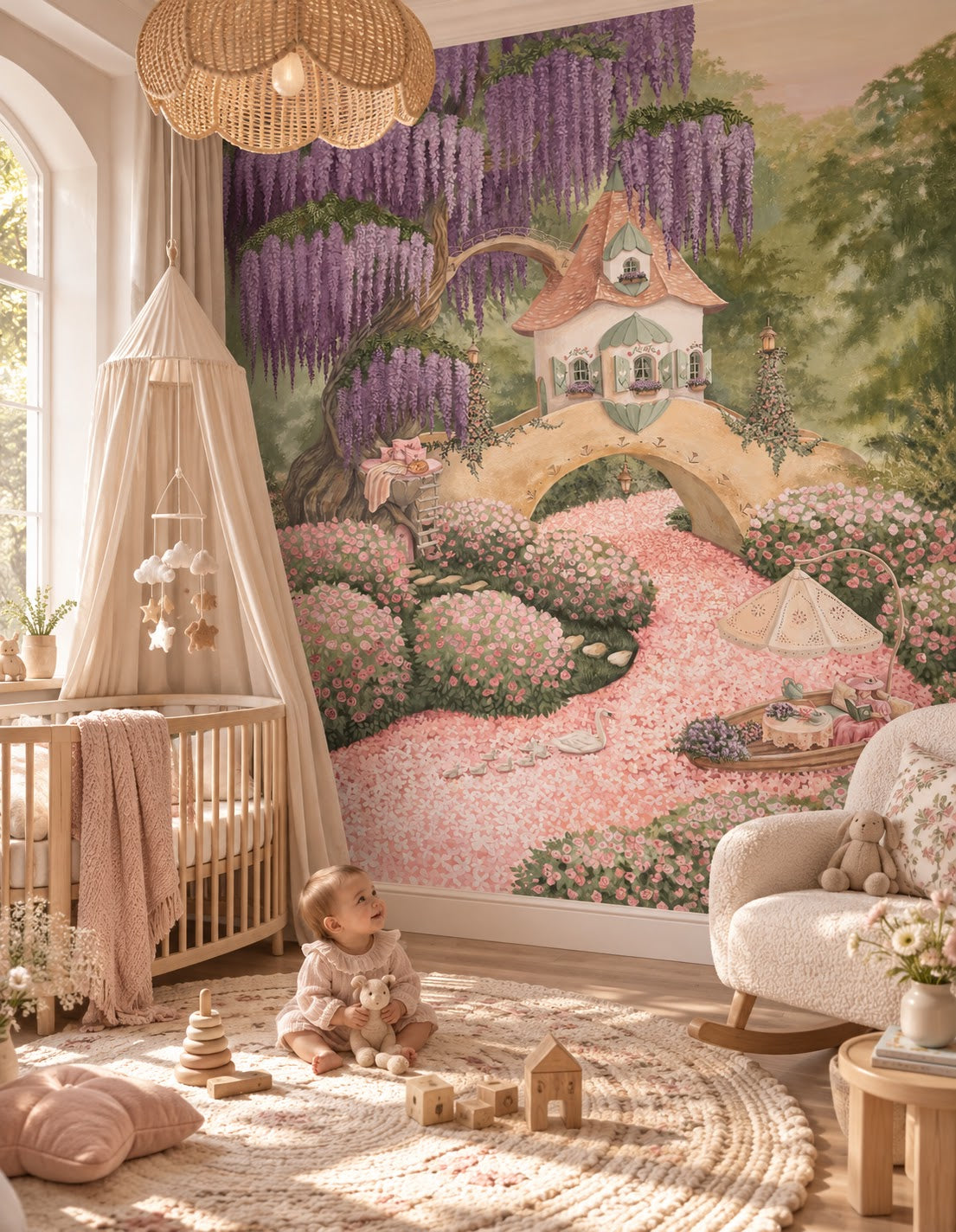 Wallpaper - Rosy River (Pre-Order) - LPM Home