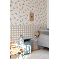 Wallpaper - Rustic Garden White - Le Petit Marché Home Furniture