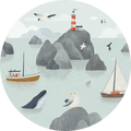Wallpaper - Seaside Stories - Circle (Pre - Order) - LPM Home