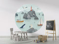 Wallpaper - Seaside Stories - Circle (Pre - Order) - LPM Home