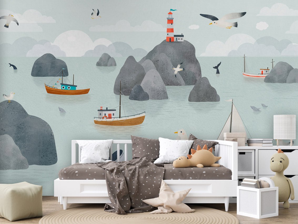 Wallpaper - Seaside Stories (Pre - Order) - LPM Home