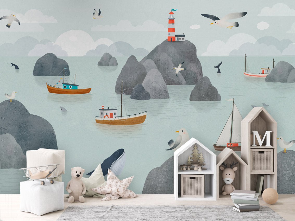 Wallpaper - Seaside Stories (Pre - Order) - LPM Home