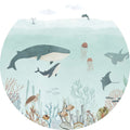 Wallpaper - Sensational Sea - Blue - Circle (Pre - Order) - LPM Home