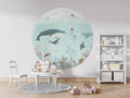 Wallpaper - Sensational Sea - Blue - Circle (Pre - Order) - LPM Home