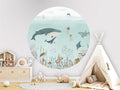 Wallpaper - Sensational Sea - Blue - Circle (Pre - Order) - LPM Home