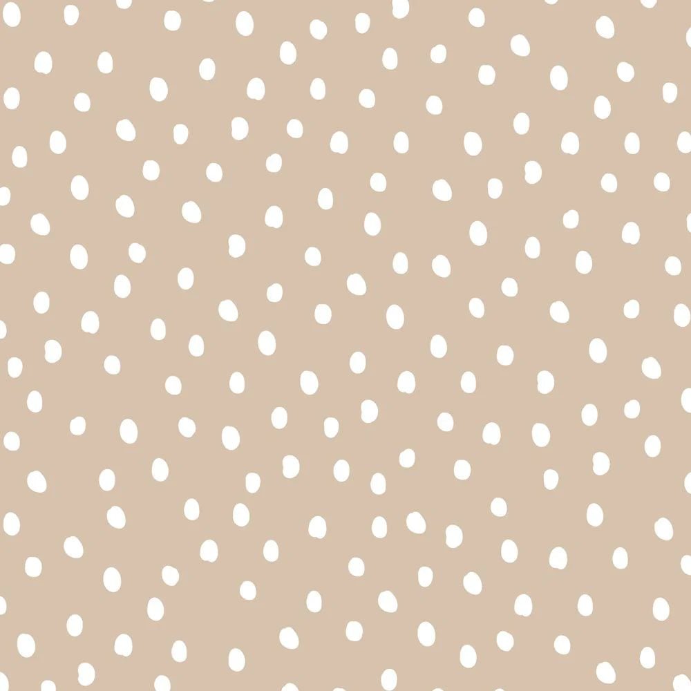 Wallpaper - Simple Irregular Dots Beige - Le Petit Marché Home Furniture