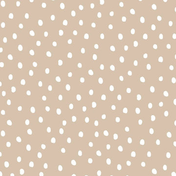 Wallpaper - Simple Irregular Dots Beige - Le Petit Marché Home Furniture
